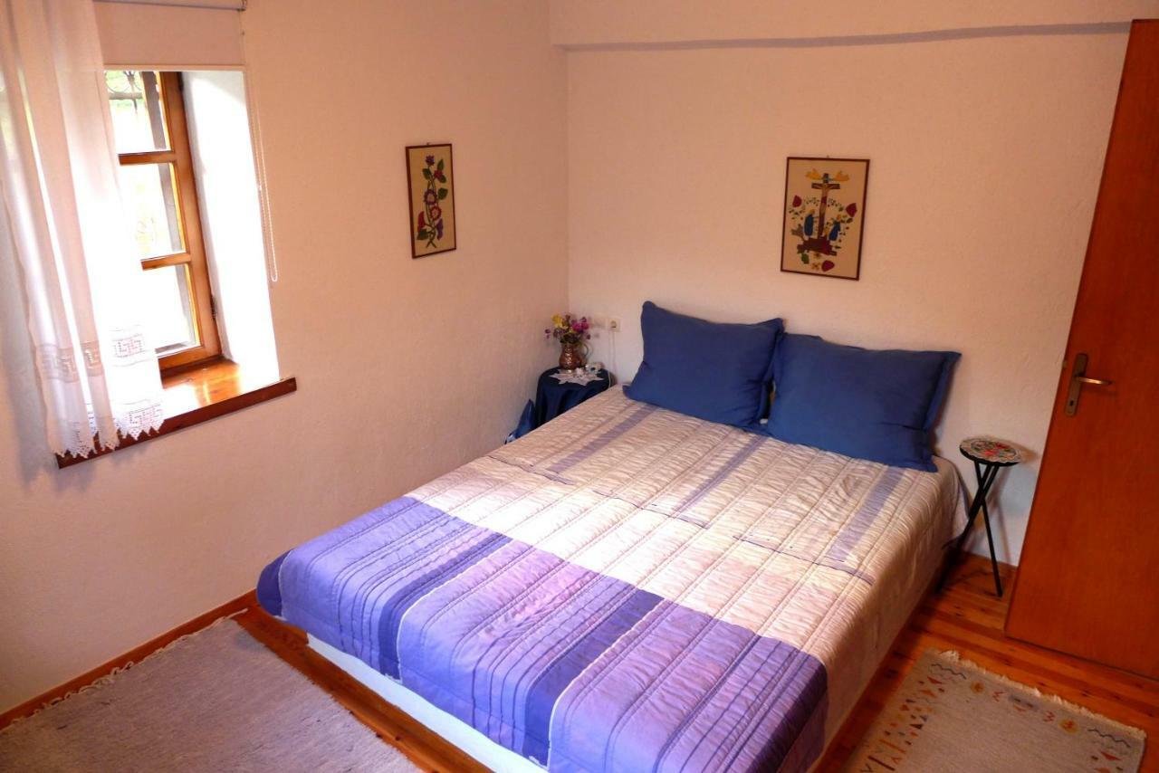 Πέτρινο Παραδοσιακό Σπίτι "Χιονάτη" Villa นิมเฟโอ ภายนอก รูปภาพ